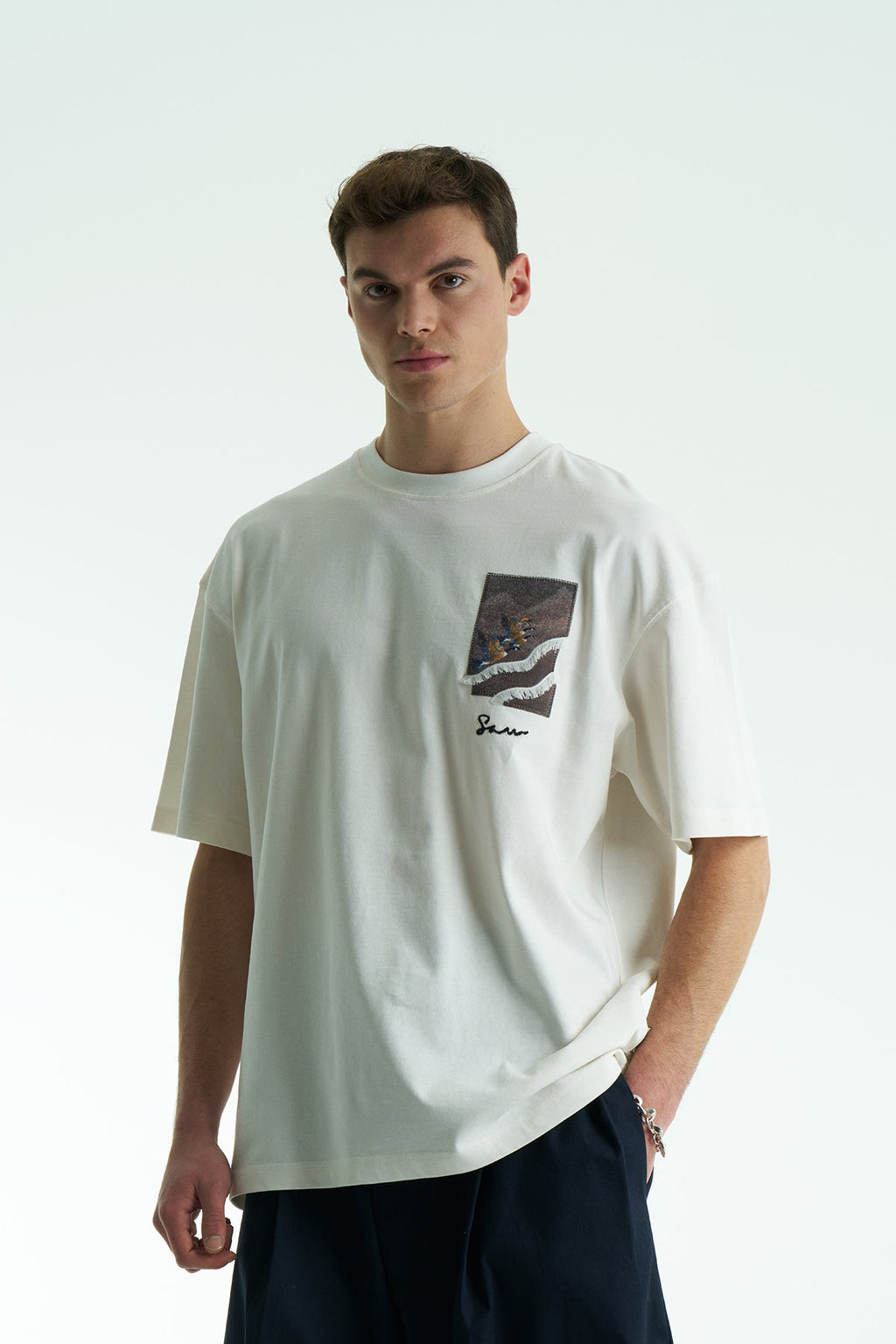 Flight Canvas Oversized T-Shirt