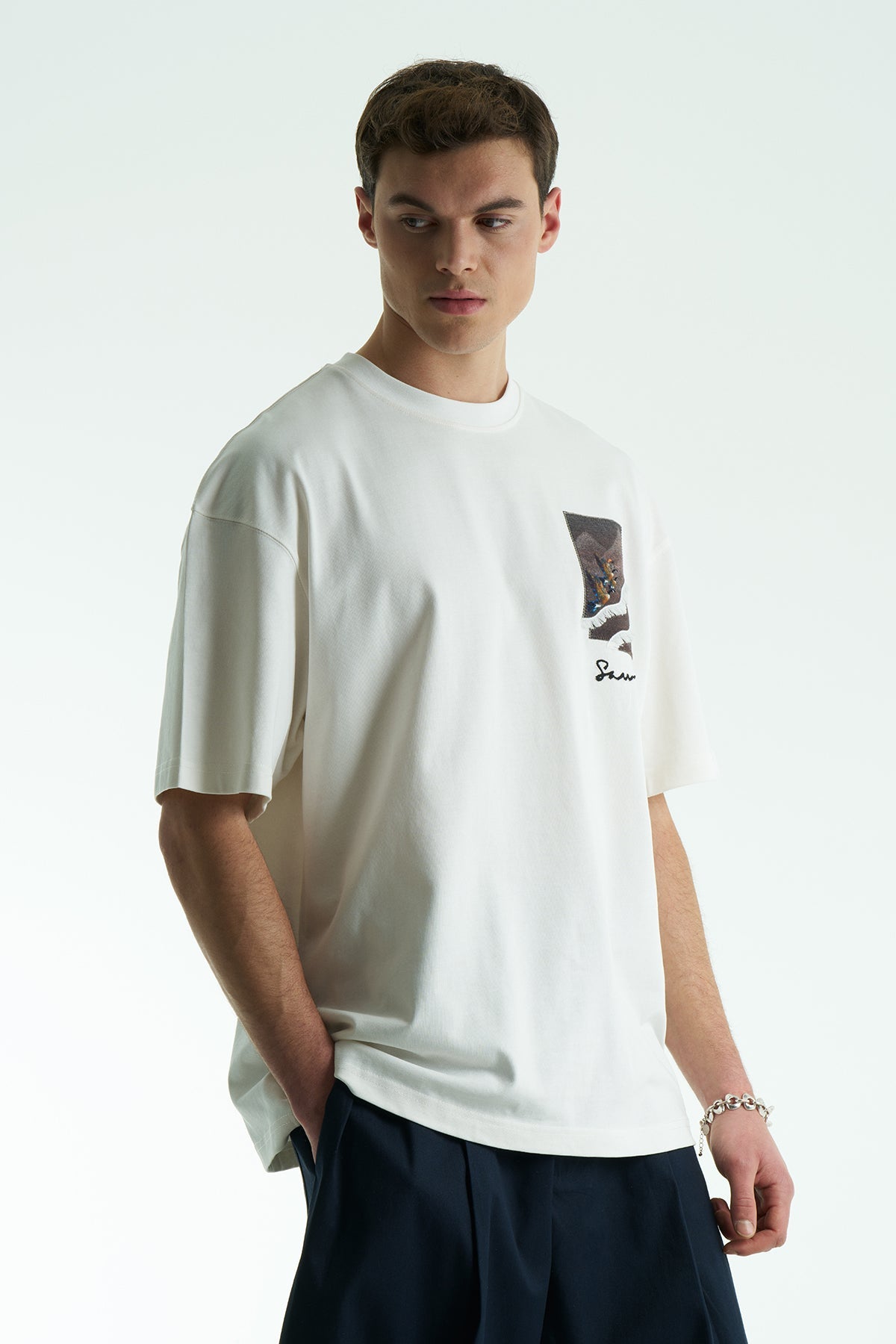 Flight Canvas Oversized T-Shirt