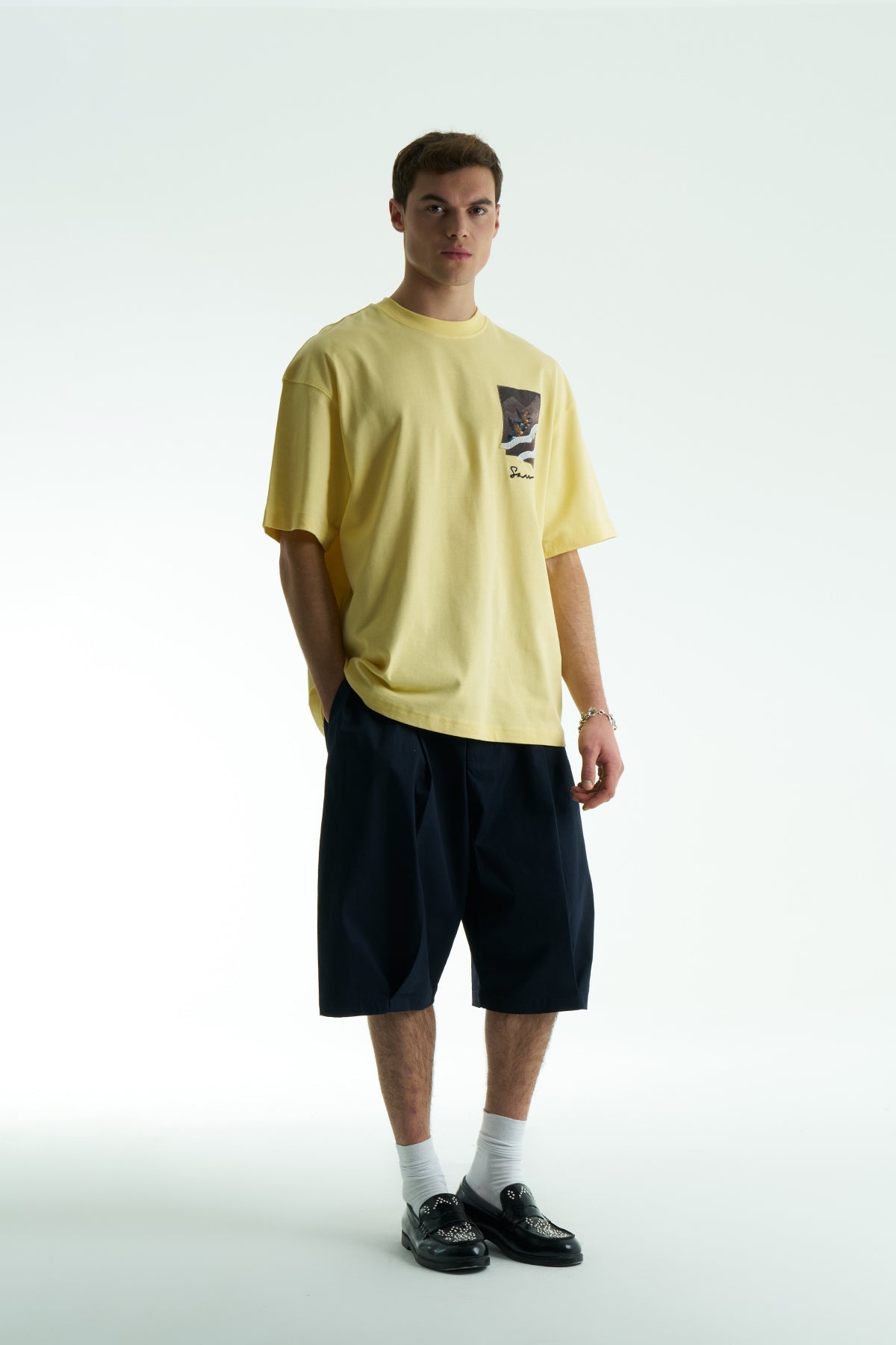 Flight Canvas Oversized T-Shirt