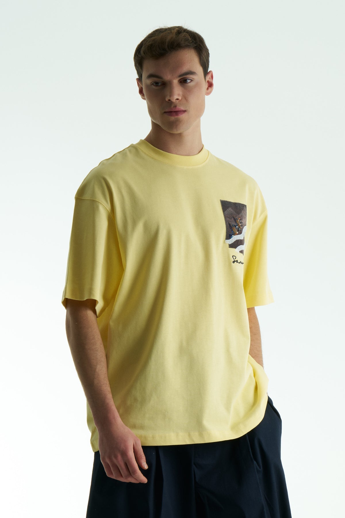 Flight Canvas Oversized T-Shirt