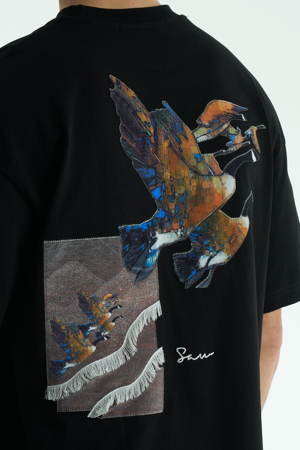 Flight Canvas Oversized T-Shirt