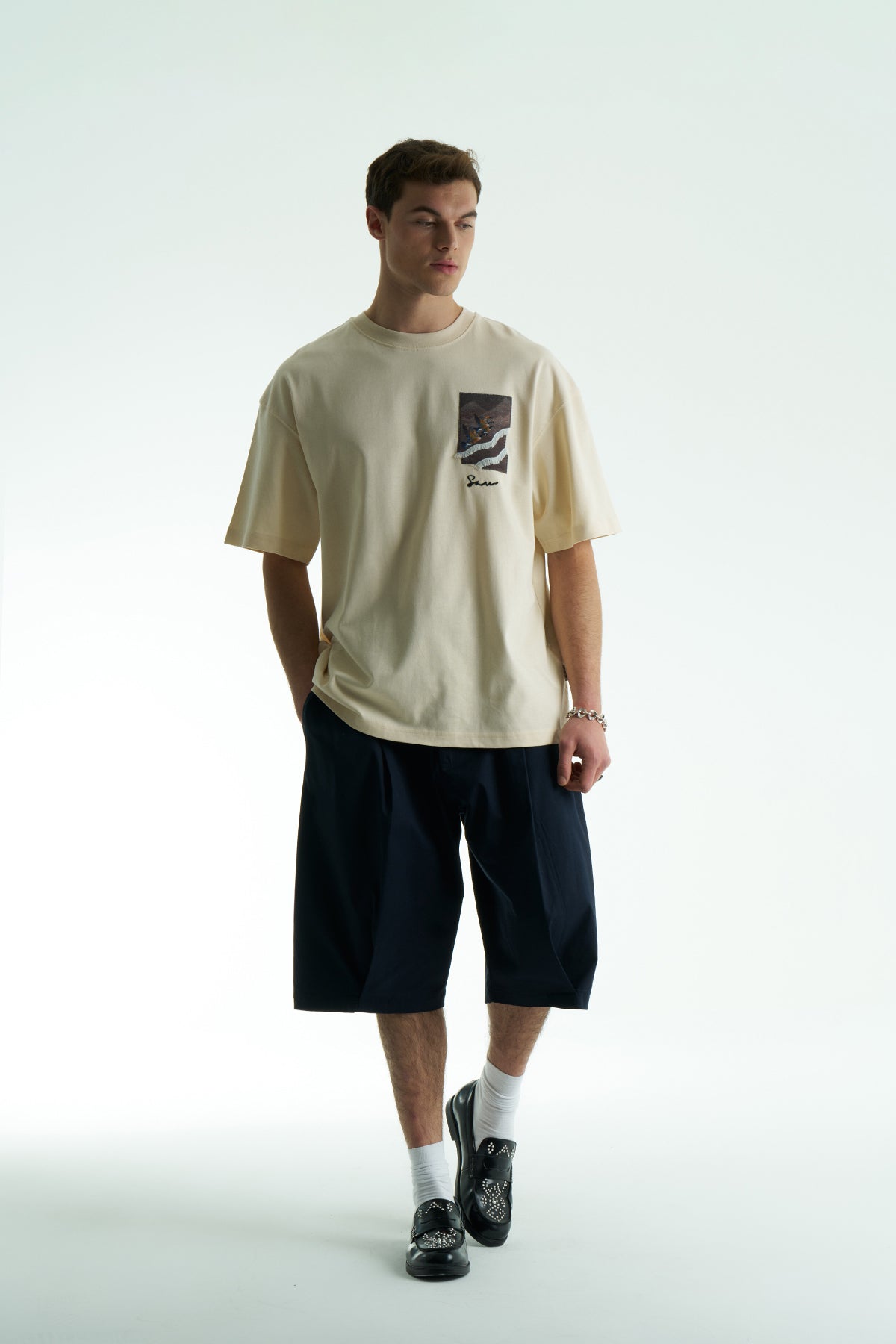 Flight Canvas Oversized T-Shirt