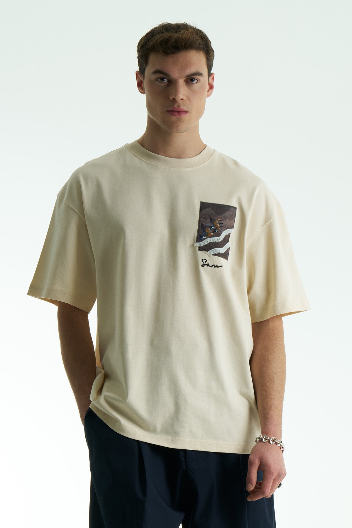 Flight Canvas Oversized T-Shirt