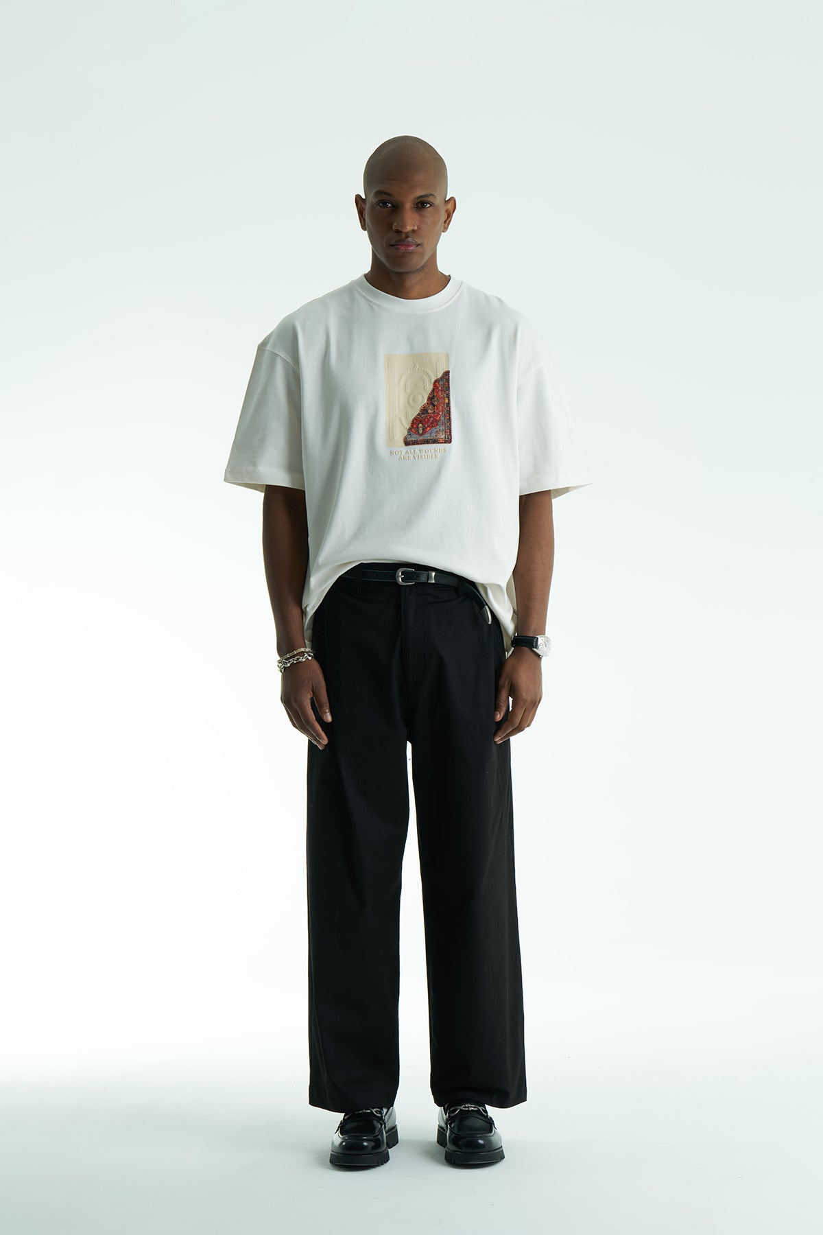 Hidden Wounds Oversized Graphic T-Shirt