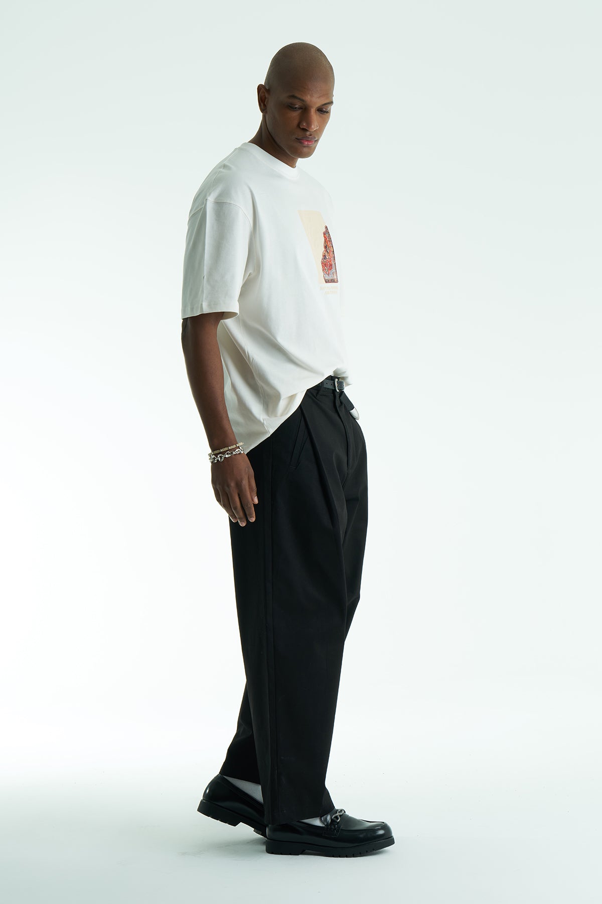 Hidden Wounds Oversized Graphic T-Shirt