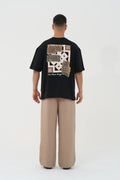 Oversized Graphic T-Shirt with “You Have Wings” Back Print