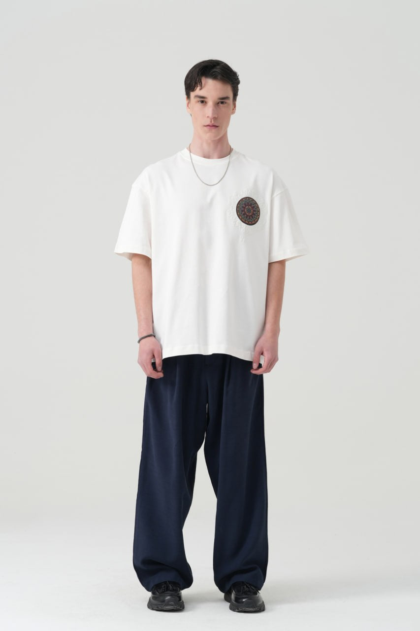 Mandala Graphic Oversized T-Shirt