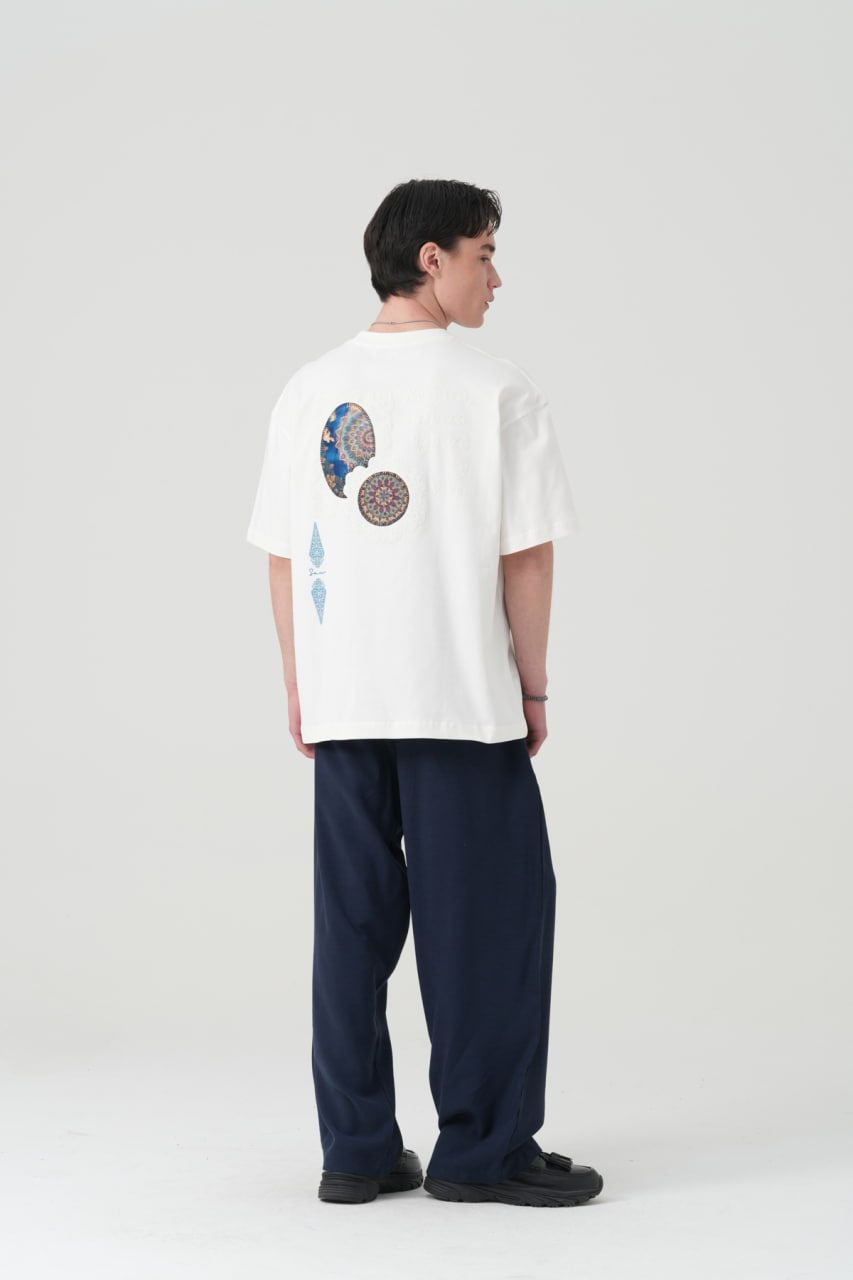 Mandala Graphic Oversized T-Shirt