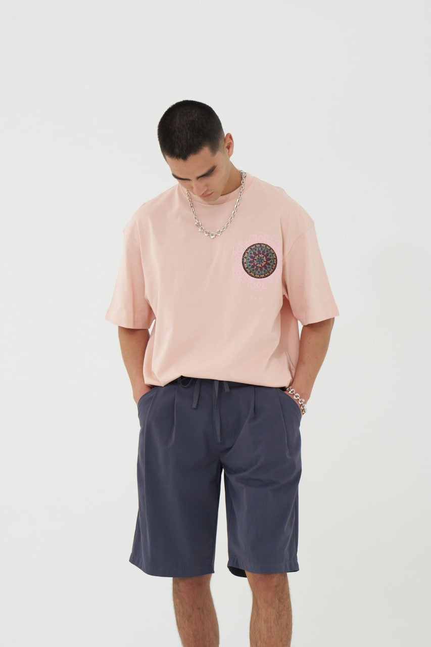 Mandala Graphic Oversized T-Shirt