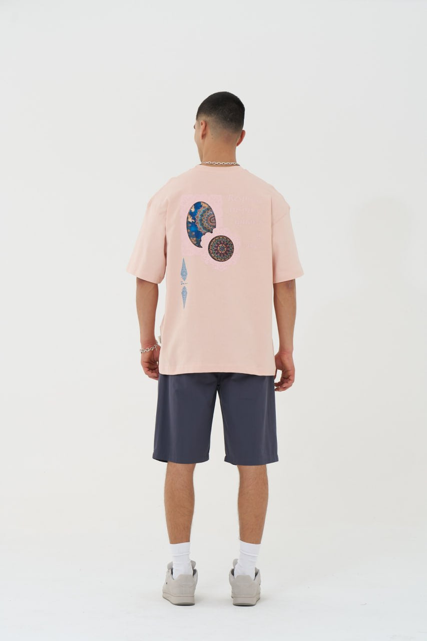 Mandala Graphic Oversized T-Shirt