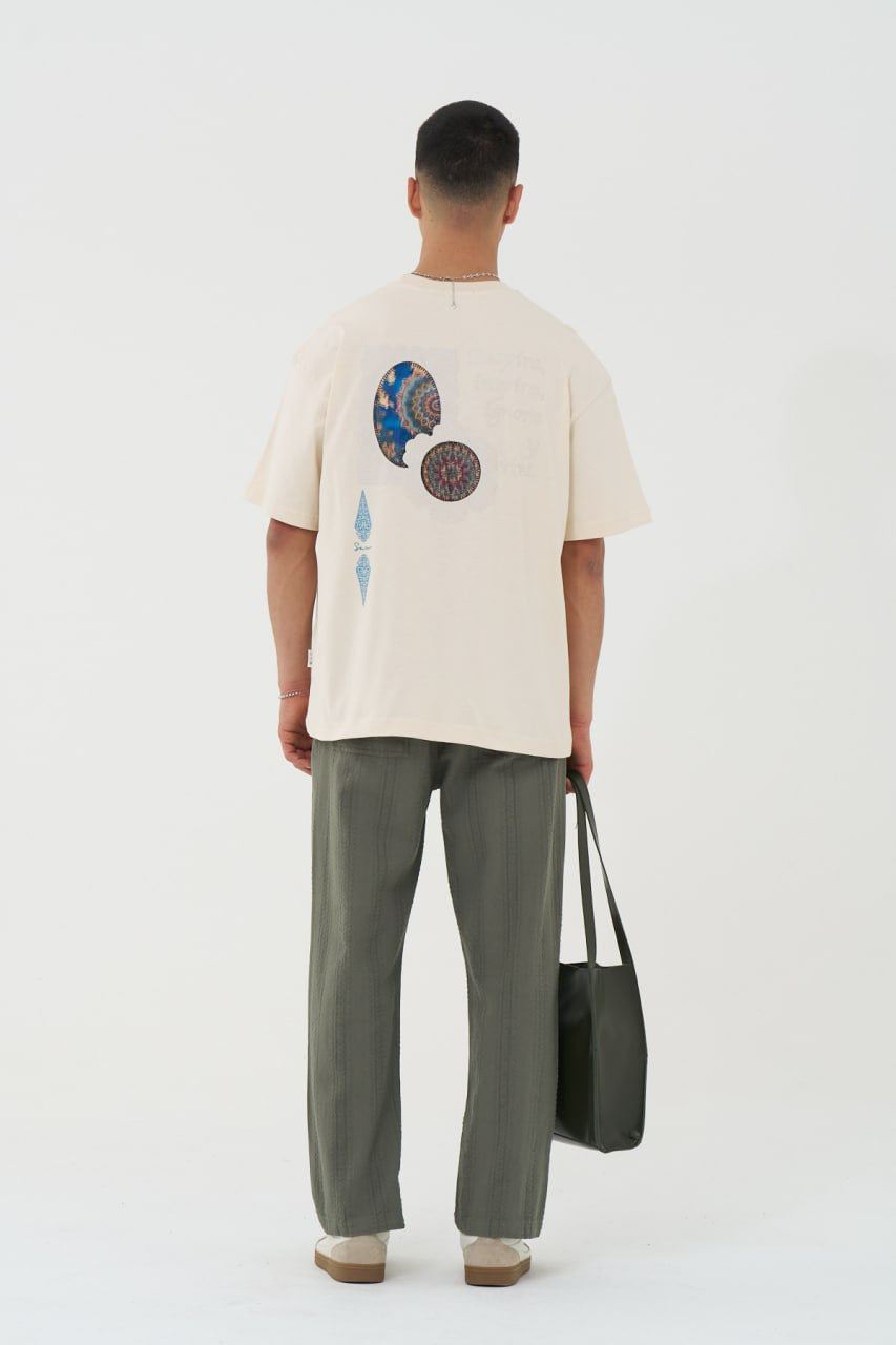 Mandala Graphic Oversized T-Shirt