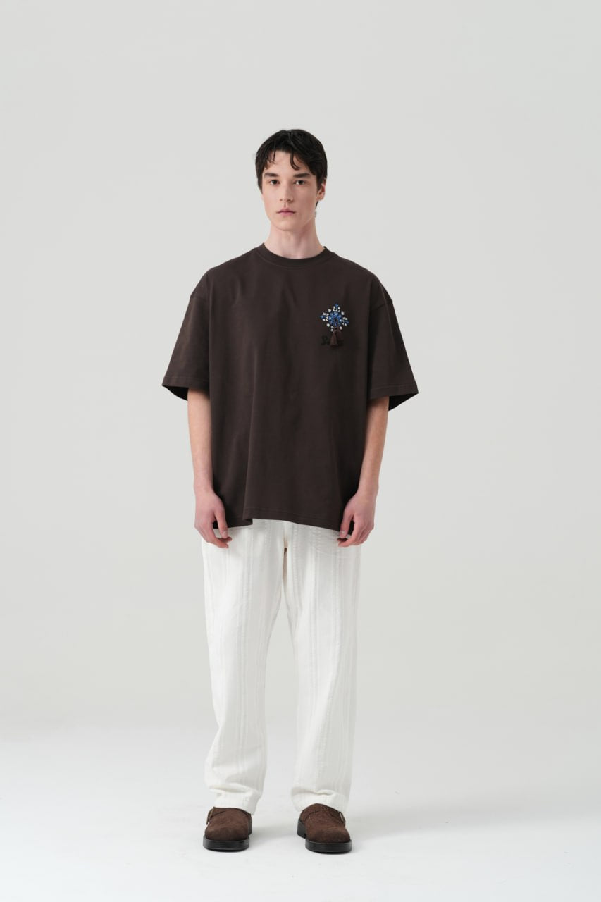 Oversized Graphic T-Shirt with “You Have Wings” Back Print