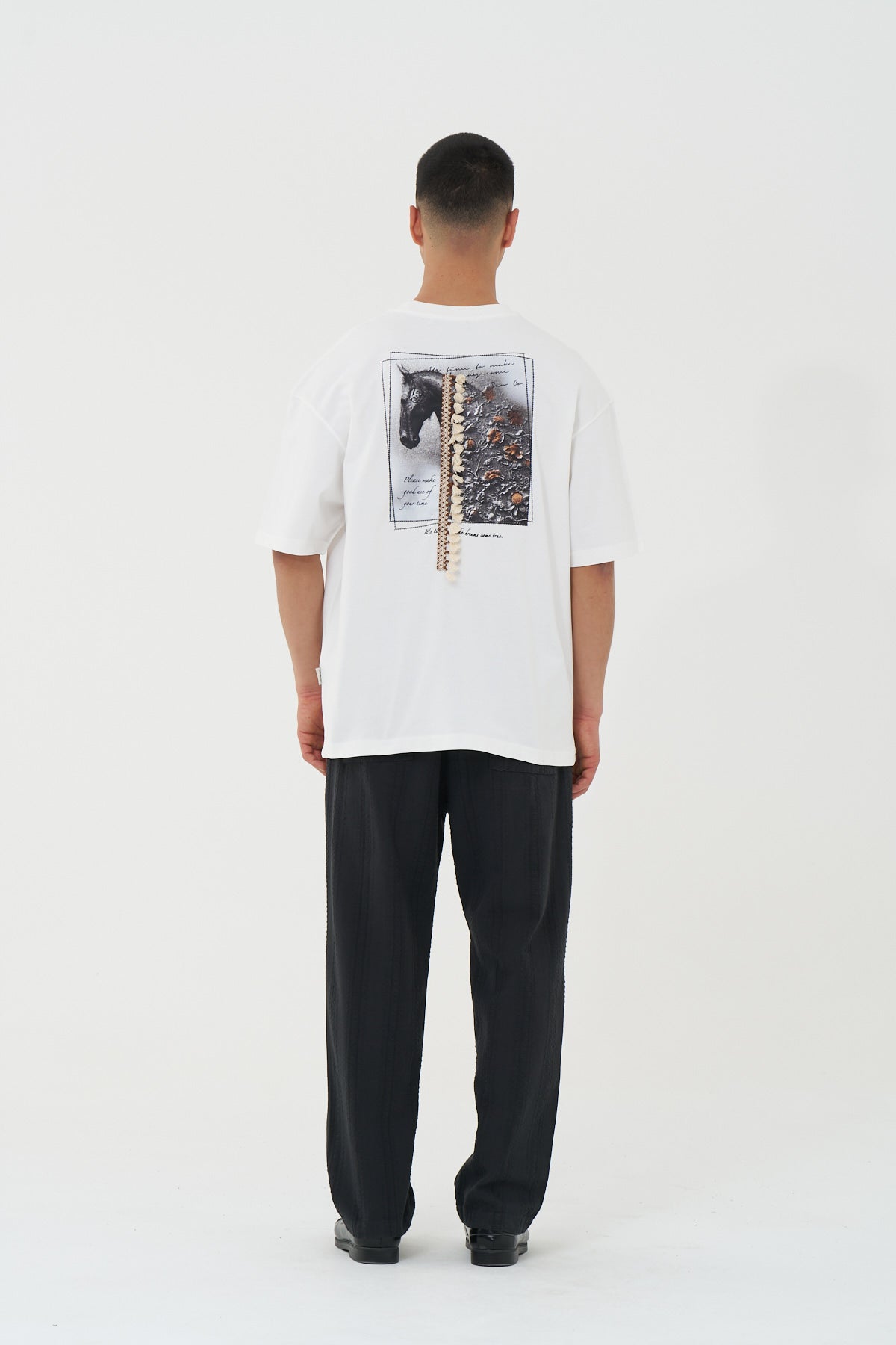 Dreamweaver Horse Tassel Oversized T-Shirt