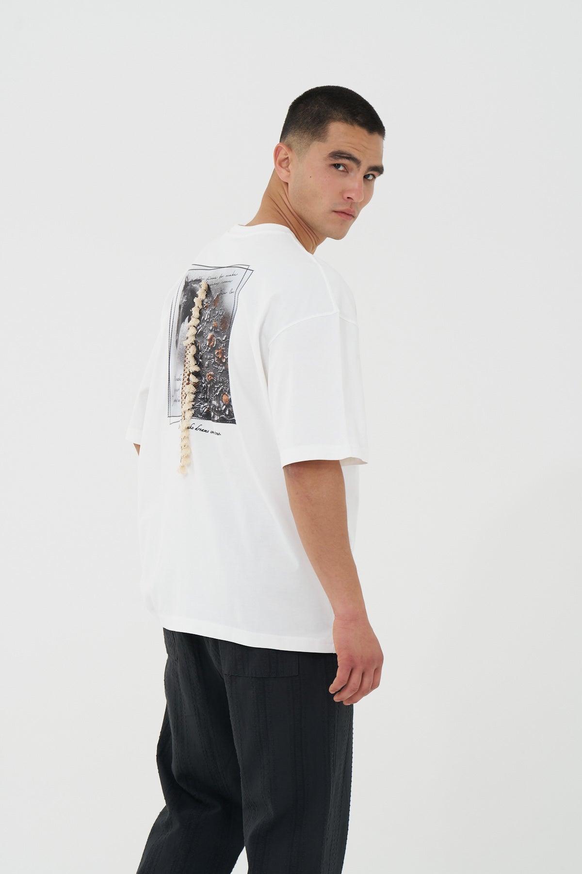 Dreamweaver Horse Tassel Oversized T-Shirt