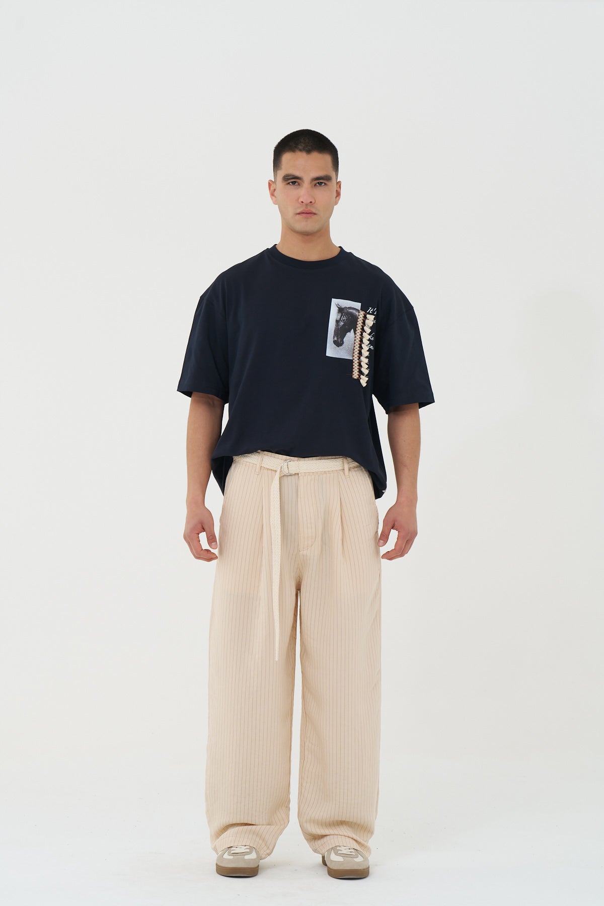 Dreamweaver Horse Tassel Oversized T-Shirt