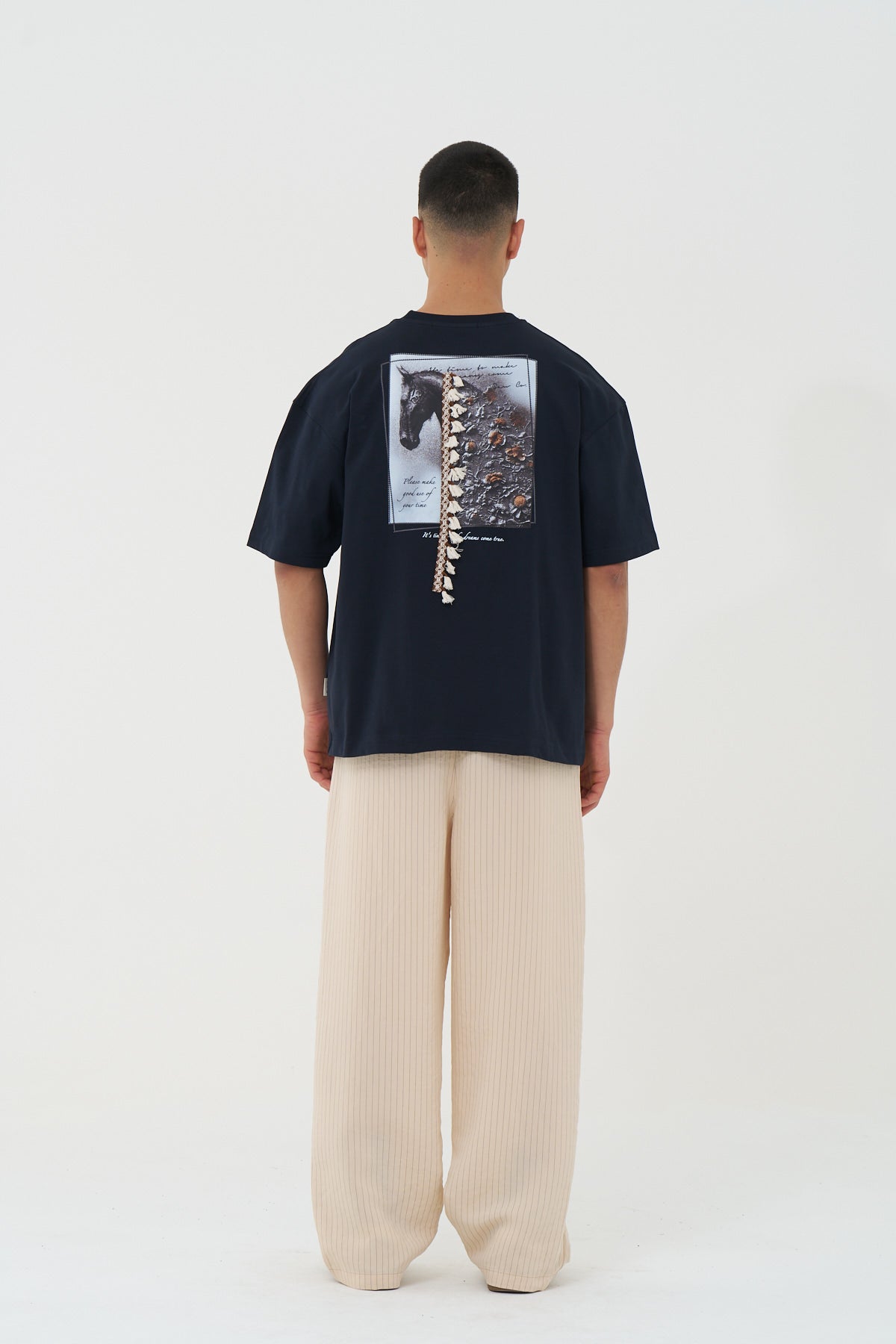 Dreamweaver Horse Tassel Oversized T-Shirt