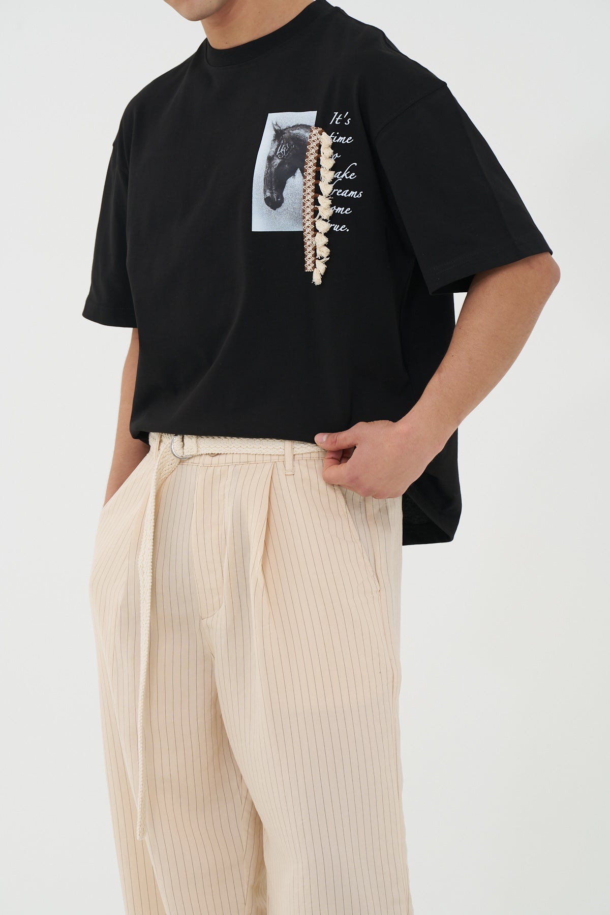 Dreamweaver Horse Tassel Oversized T-Shirt