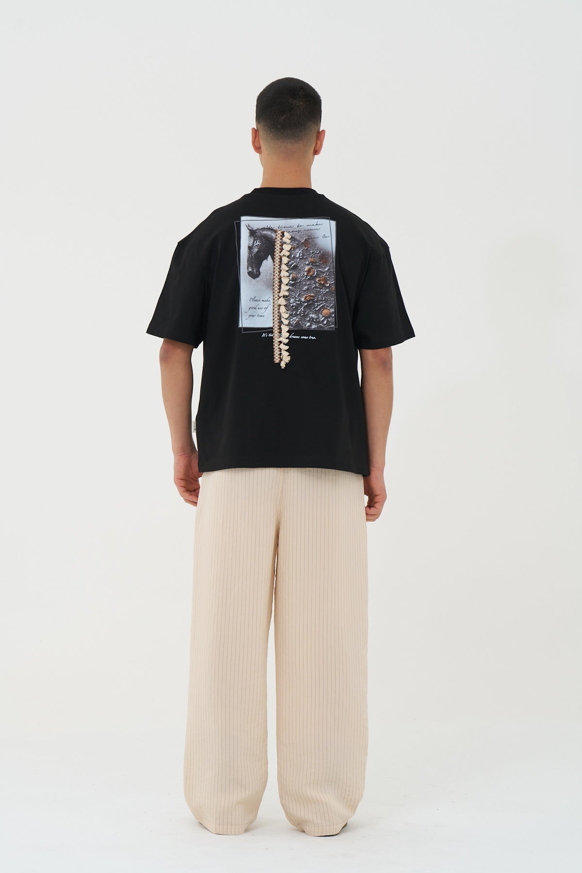 Dreamweaver Horse Tassel Oversized T-Shirt