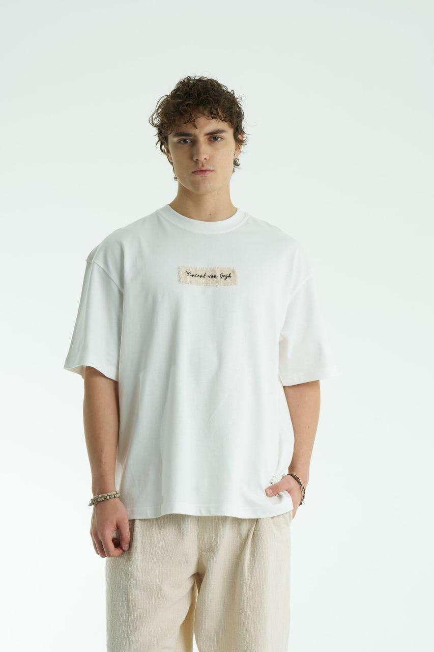 Oversized Van Gogh Graphic T-Shirt