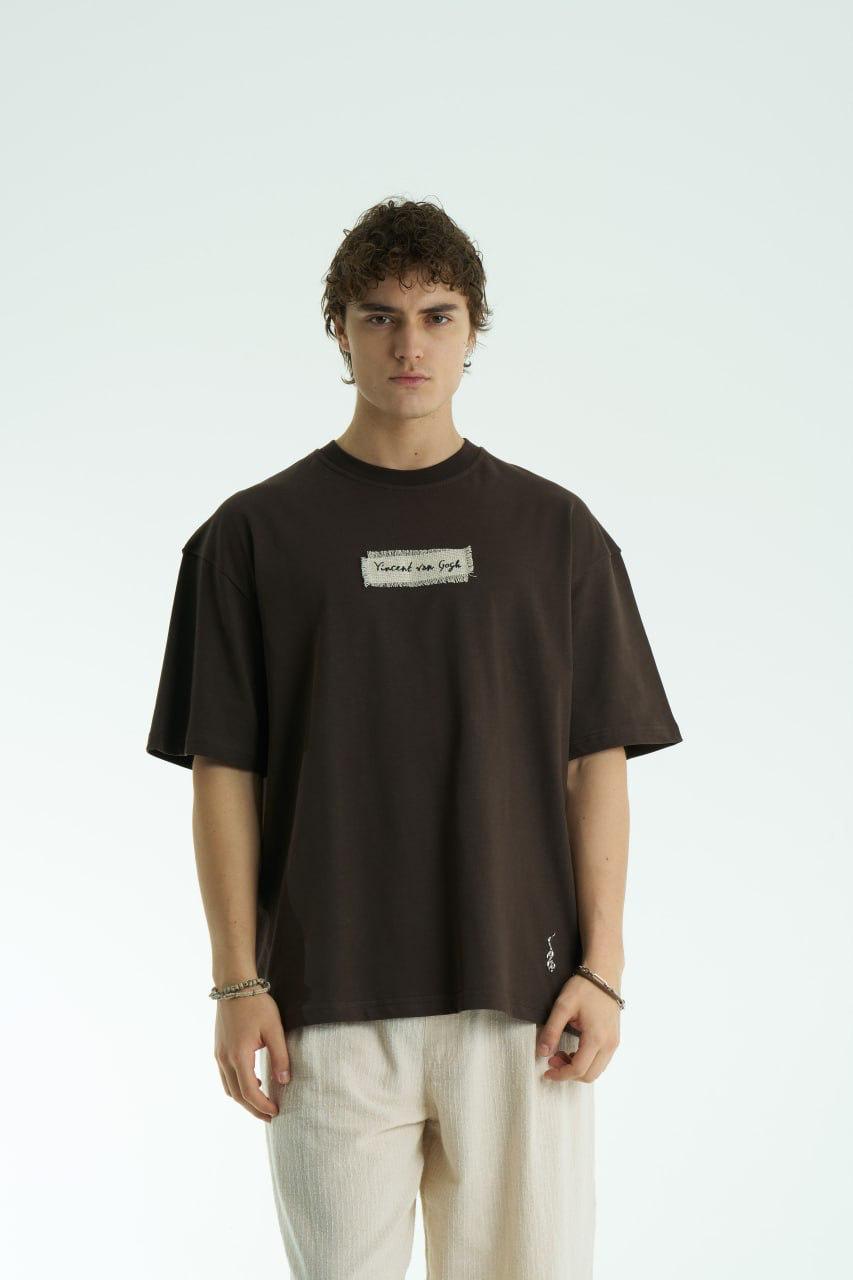 Oversized Van Gogh Graphic T-Shirt